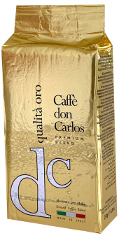 Кофе молотый Don Carlos Qualita Oro (Карраро Куалита Оро), в/у, 250 гр.